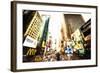 Late Afternoon in Times Square-Philippe Hugonnard-Framed Giclee Print