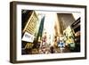 Late Afternoon in Times Square-Philippe Hugonnard-Framed Giclee Print