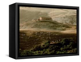 Late Afternoon in Tuscany-Monika Brand-Framed Stretched Canvas