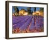 Late Afternoon, Lavender Fields-Philip Craig-Framed Giclee Print