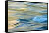 Late Afternoon Light and Merced River Abstract-Vincent James-Framed Stretched Canvas