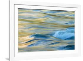 Late Afternoon Light and Merced River Abstract-Vincent James-Framed Photographic Print