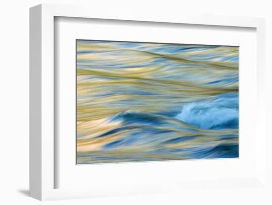 Late Afternoon Light and Merced River Abstract-Vincent James-Framed Photographic Print