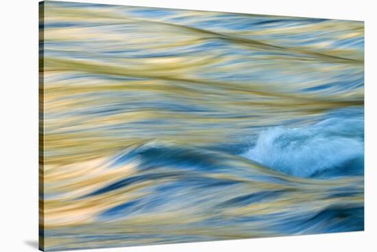 Late Afternoon Light and Merced River Abstract-Vincent James-Stretched Canvas