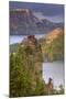 Late Afternoon Light at Crater's Edge, Crater Lake Oregon-Vincent James-Mounted Photographic Print