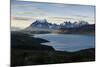 Late Afternoon Light in the Torres Del Paine National Park, Patagonia, Chile, South America-Michael Runkel-Mounted Photographic Print