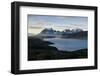 Late Afternoon Light in the Torres Del Paine National Park, Patagonia, Chile, South America-Michael Runkel-Framed Photographic Print