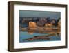 Late Afternoon Light on Buttes Surrounding Lake Powell-Eric Peter Black-Framed Photographic Print