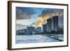 Late Afternoon Light over the High Rise Hotels of Waikiki Beach-Michael-Framed Photographic Print