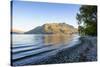 Late Afternoon Light over the Shores of Lake Wakatipu-Michael-Stretched Canvas