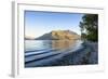 Late Afternoon Light over the Shores of Lake Wakatipu-Michael-Framed Photographic Print