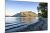 Late Afternoon Light over the Shores of Lake Wakatipu-Michael-Mounted Photographic Print