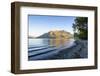 Late Afternoon Light over the Shores of Lake Wakatipu-Michael-Framed Photographic Print