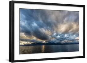 Late Afternoon Light Rays over Isla Del Carmen, Baja California Sur, Mexico, North America-Michael Nolan-Framed Photographic Print