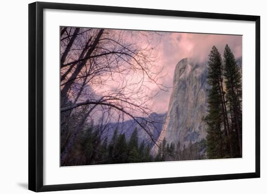 Late Afternoon Mood at El Capitan-Vincent James-Framed Photographic Print