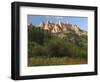 Late Afternoon Mountain Glow at the Maroon Bells Wilderness: Aspen, Colorado, USA-Michel Hersen-Framed Photographic Print