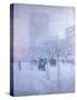 Late Afternoon, New York, Winter, 1900-Childe Hassam-Stretched Canvas