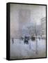 Late Afternoon, New York, Winter, 1900-Childe Hassam-Framed Stretched Canvas