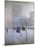 Late Afternoon, New York, Winter, 1900-Childe Hassam-Mounted Giclee Print