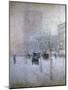 Late Afternoon, New York, Winter, 1900-Childe Hassam-Mounted Premium Giclee Print