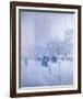 Late Afternoon, New York: Winter-Frederick Childe Hassam-Framed Giclee Print