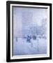 Late Afternoon, New York: Winter-Frederick Childe Hassam-Framed Giclee Print