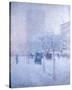 Late Afternoon, New York: Winter-Frederick Childe Hassam-Stretched Canvas