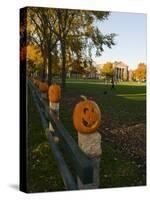 Late afternoon on the Dartmouth College Green, Hanover, New Hampshire, USA-Jerry & Marcy Monkman-Stretched Canvas