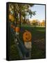 Late afternoon on the Dartmouth College Green, Hanover, New Hampshire, USA-Jerry & Marcy Monkman-Framed Stretched Canvas