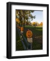 Late afternoon on the Dartmouth College Green, Hanover, New Hampshire, USA-Jerry & Marcy Monkman-Framed Photographic Print