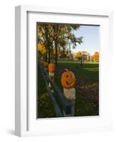 Late afternoon on the Dartmouth College Green, Hanover, New Hampshire, USA-Jerry & Marcy Monkman-Framed Photographic Print