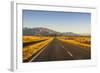 Late Afternoon on the Highway on the Way to Twizel, South Island, New Zealand, Pacific-Michael-Framed Photographic Print