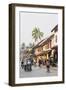 Late Afternoon Street Scene, Luang Prabang, Laos, Indochina, Southeast Asia, Asia-Jordan Banks-Framed Photographic Print