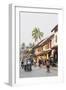 Late Afternoon Street Scene, Luang Prabang, Laos, Indochina, Southeast Asia, Asia-Jordan Banks-Framed Photographic Print