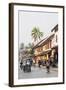 Late Afternoon Street Scene, Luang Prabang, Laos, Indochina, Southeast Asia, Asia-Jordan Banks-Framed Photographic Print