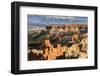 Late Afternoon Sun Lights Hoodoos and Rocks Through a Cloudy Sky in Winter-Eleanor Scriven-Framed Photographic Print