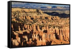 Late Afternoon Sun Lights Lines of Hoodoos at Sunset Point, Bryce Canyon National Park, Utah, Usa-Eleanor Scriven-Framed Stretched Canvas