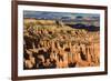 Late Afternoon Sun Lights Lines of Hoodoos at Sunset Point, Bryce Canyon National Park, Utah, Usa-Eleanor Scriven-Framed Photographic Print