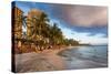 Late Afternoon Sun over the Hotels-Michael Runkel-Stretched Canvas