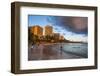 Late Afternoon Sun over the Hotels-Michael Runkel-Framed Photographic Print