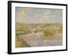 Late Afternoon, Vetheuil, 1880-Claude Monet-Framed Giclee Print