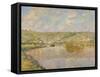 Late Afternoon, Vetheuil, 1880-Claude Monet-Framed Stretched Canvas