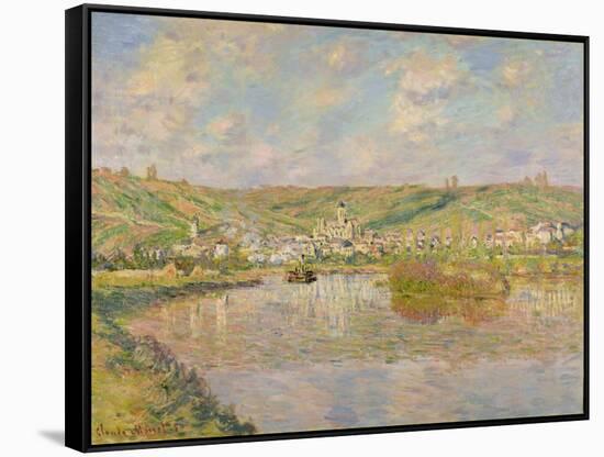 Late Afternoon, Vetheuil, 1880-Claude Monet-Framed Stretched Canvas