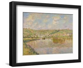 Late Afternoon, Vetheuil, 1880-Claude Monet-Framed Giclee Print