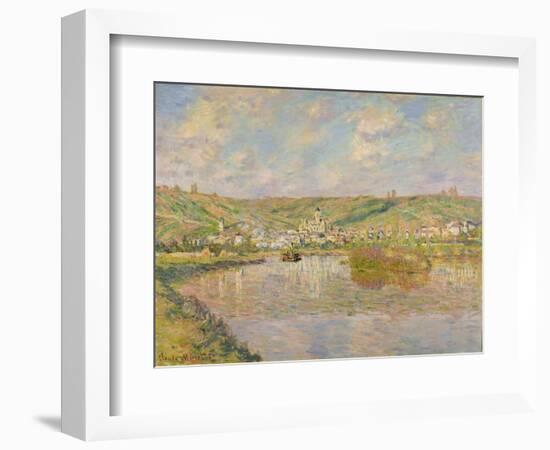 Late Afternoon, Vetheuil, 1880-Claude Monet-Framed Giclee Print