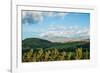 Late afternoon view of fields near Cayambe Volcano, Imbabura and Pichincha Provinces, Ecuador-null-Framed Photographic Print