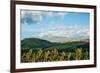 Late afternoon view of fields near Cayambe Volcano, Imbabura and Pichincha Provinces, Ecuador-null-Framed Photographic Print