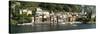 Late Afternoon View of Waterfront at Varenna, Lake Como, Lombardy, Italy-null-Stretched Canvas