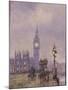 Late Afternoon, Westminster Bridge-John Sutton-Mounted Giclee Print