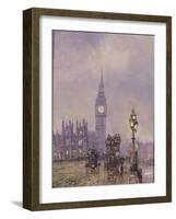 Late Afternoon, Westminster Bridge-John Sutton-Framed Giclee Print